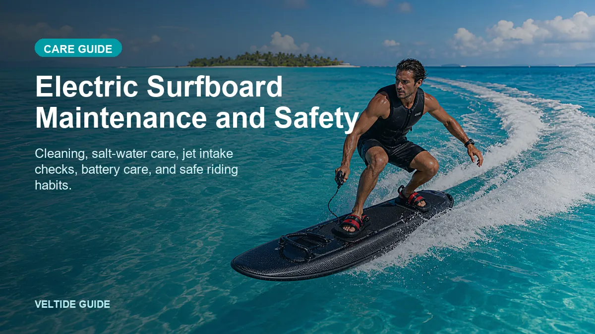 Electric Surfboard and Jetboard Maintenance and Safety Guide