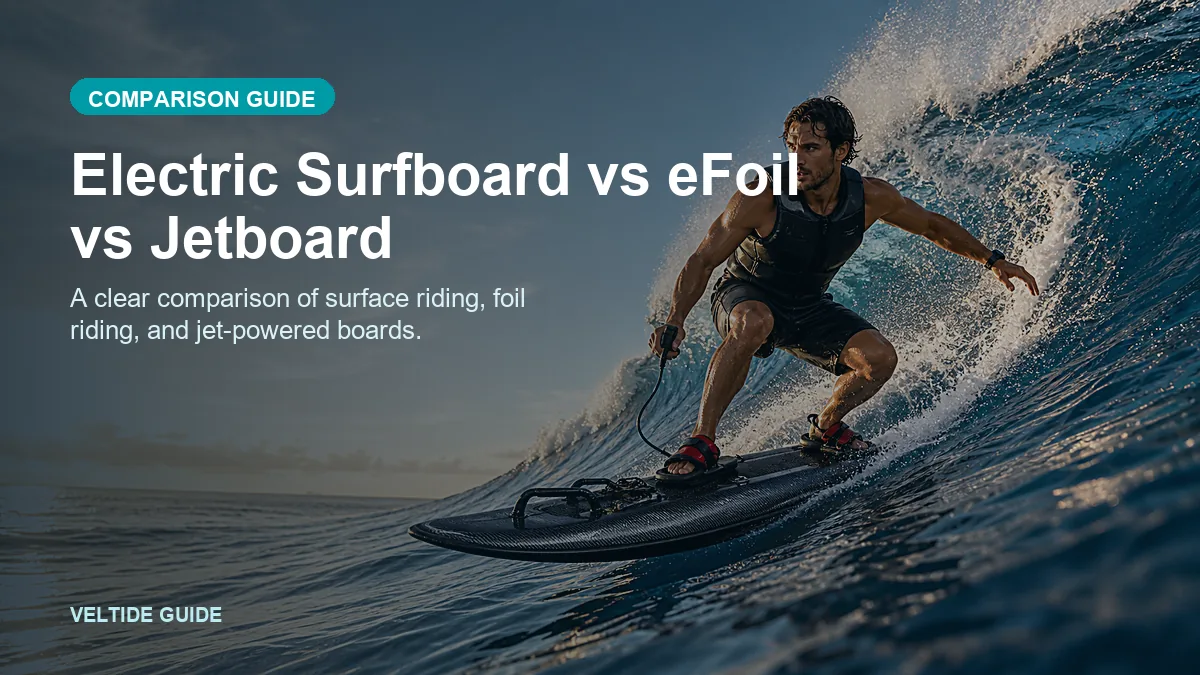 Electric Surfboard vs eFoil Board vs Jetboard: What Is the Difference?